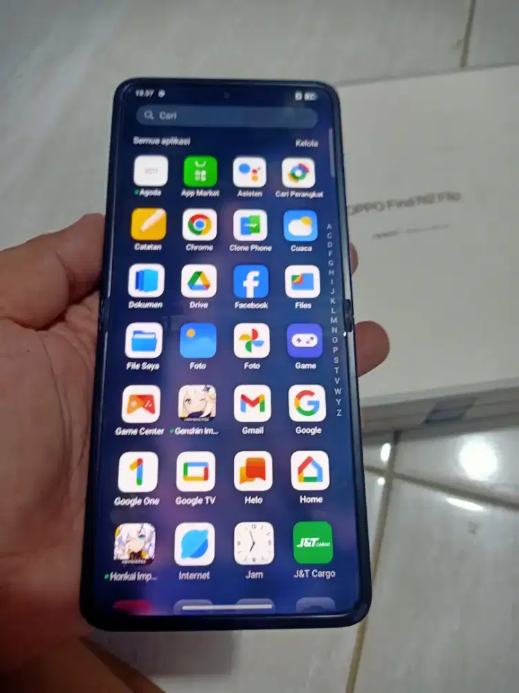 Oppo Find N2 Flip Ram 8Gb/256Gb lengkap