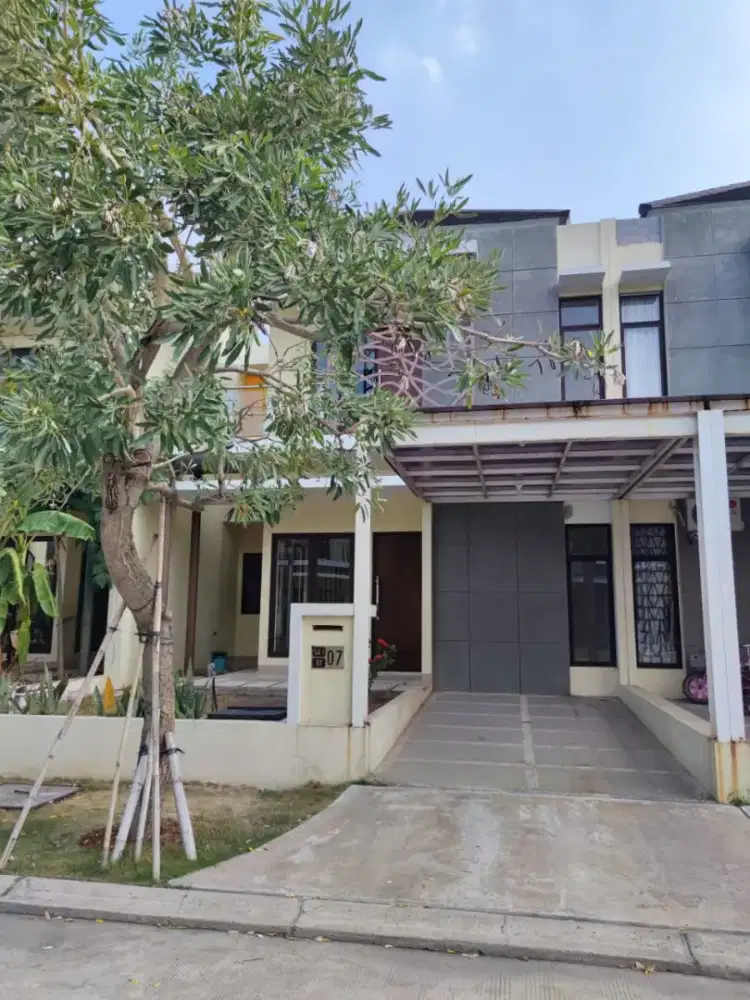 Jual Rumah Bagus Dan Baru 2 Lantai Dalam Cluster Ara, Harapan Indah