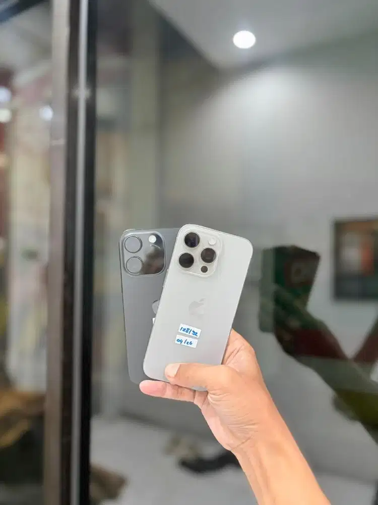 Iphone 16 pro 128gb ibox lengkap mulus on garansi