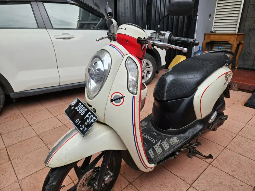 SCOOPY 2014 PAJAK HIDUP MULUS TERAWAT