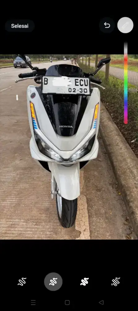 Jual motor PCX kondisi seperti baru pemakaian pribadi