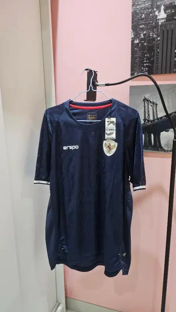 Jersey Erspo Timnas Indonesia Player Issue Navy Original