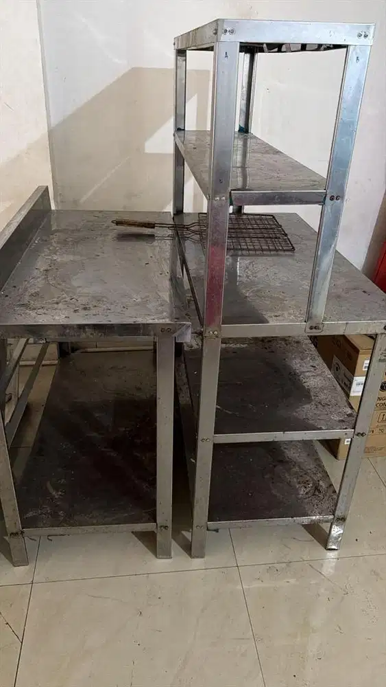 Meja stainless kitchen