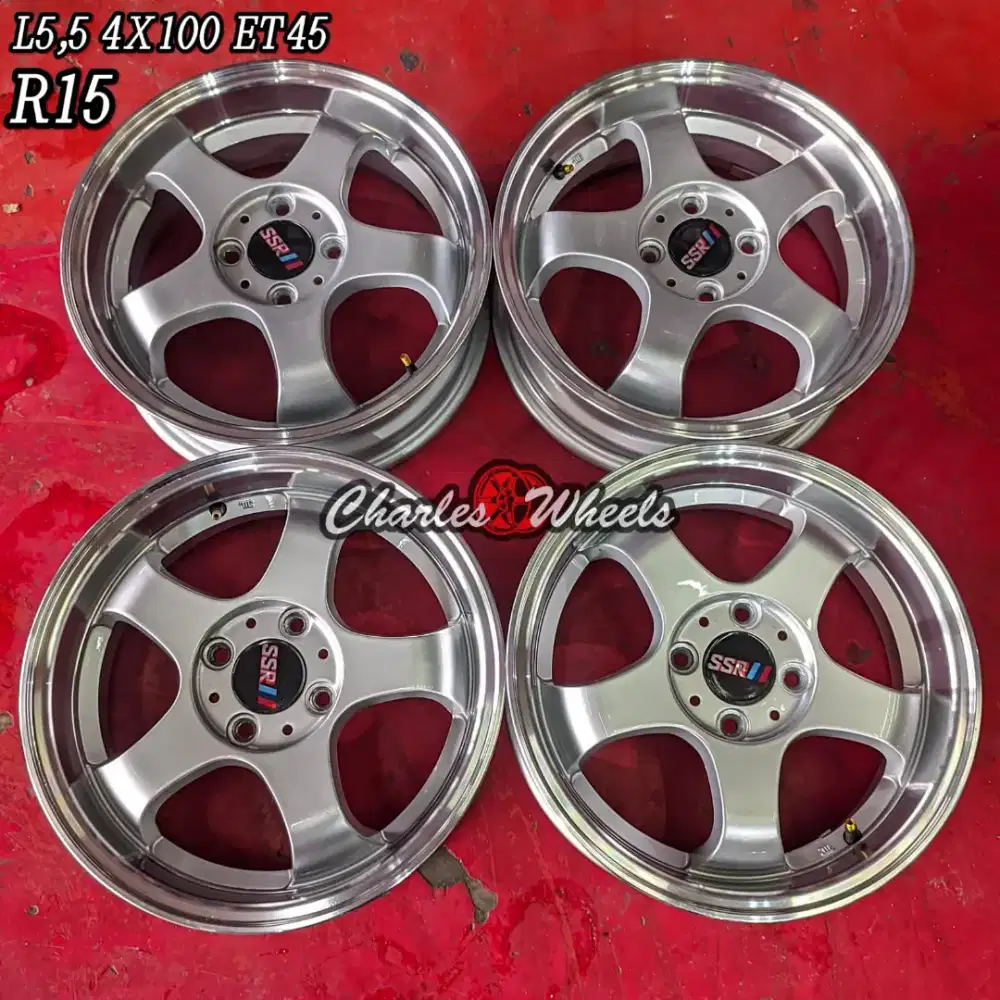 VELG WORK GIO SILVER R15