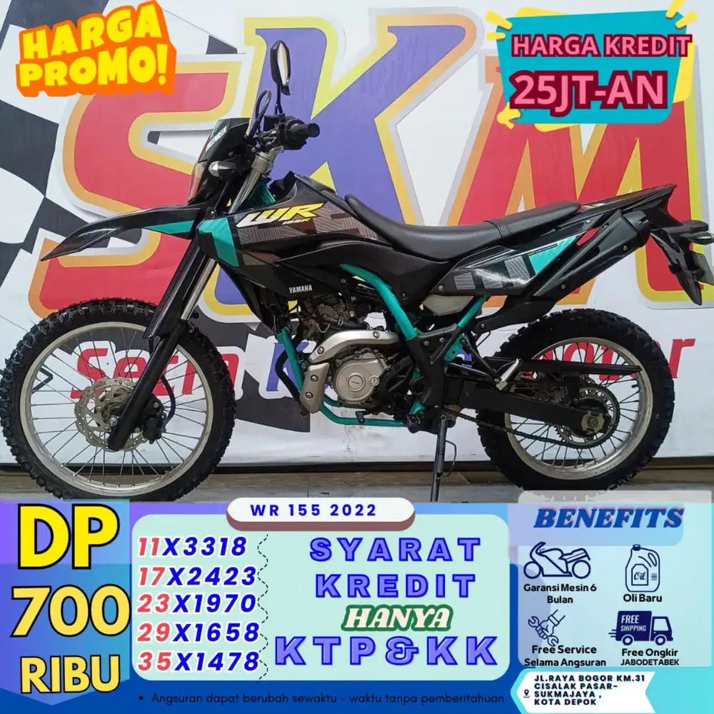 Dp 700rb bawa pulang wr155 th 2022