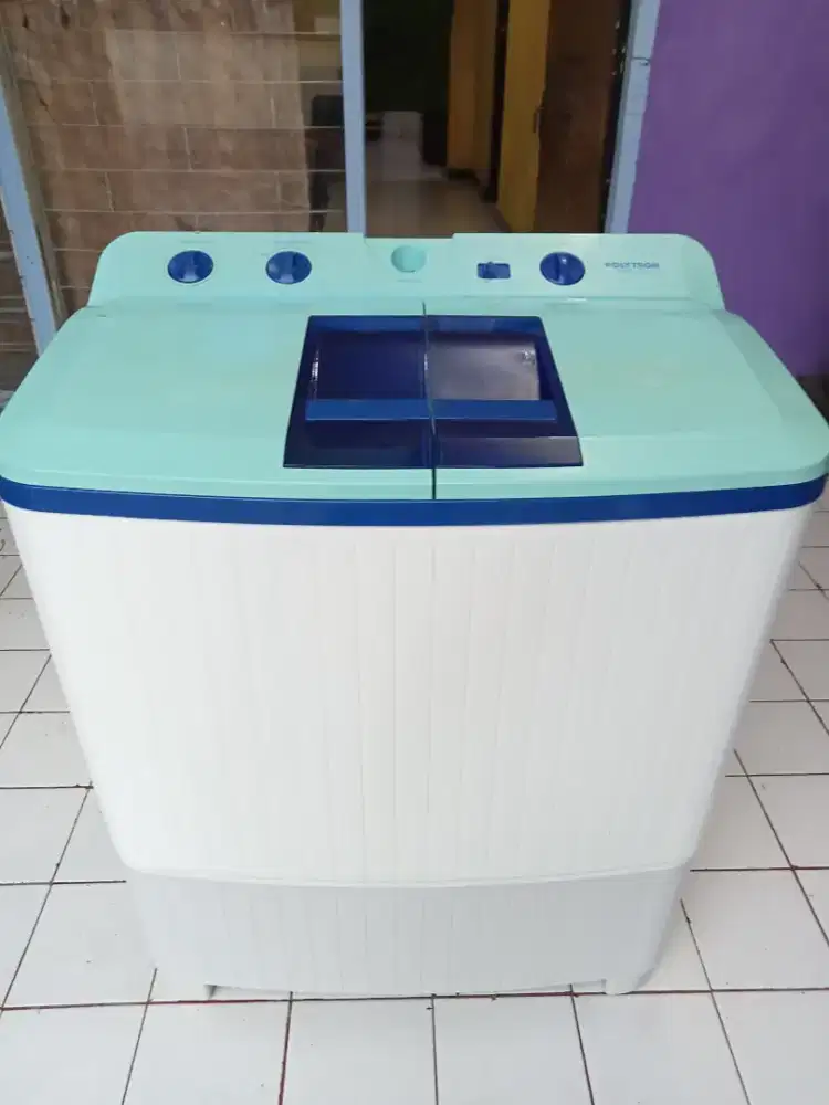 Mesin cuci POLYTRON JUMBO 9 KILO normal bersih Depok 2 timur