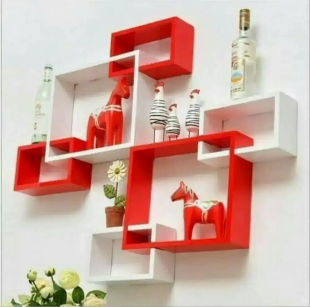 Rak dinding modern pajangan frame dekorasi