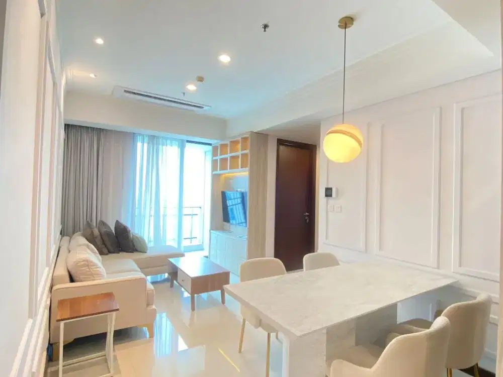 Disewakan Apartement Casa Grande 2 Br Luas 88 M2 Tower Angelo Tebet, Jakarta Selatan