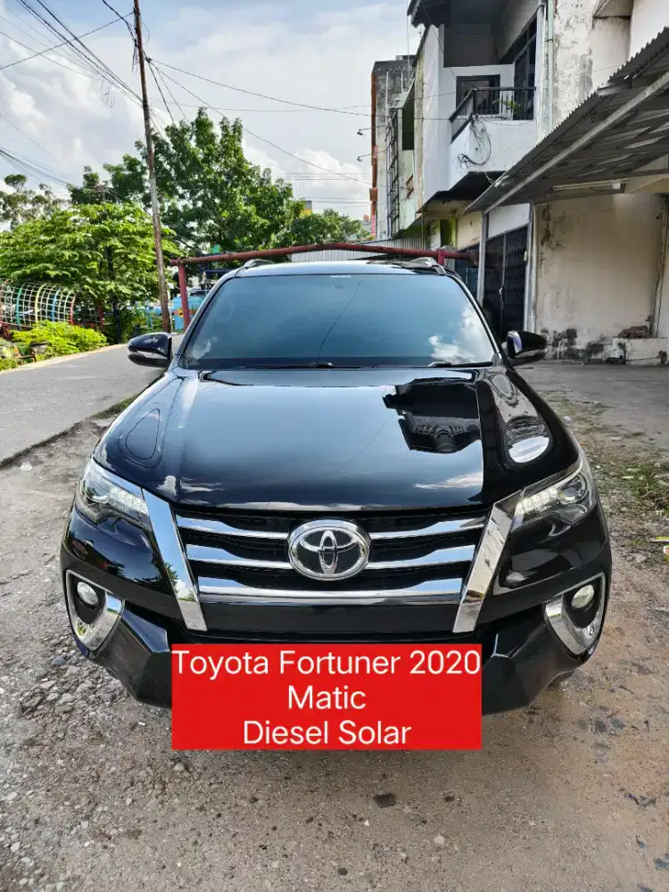 Toyota Fortuner 2020 Matic Diesel Solar