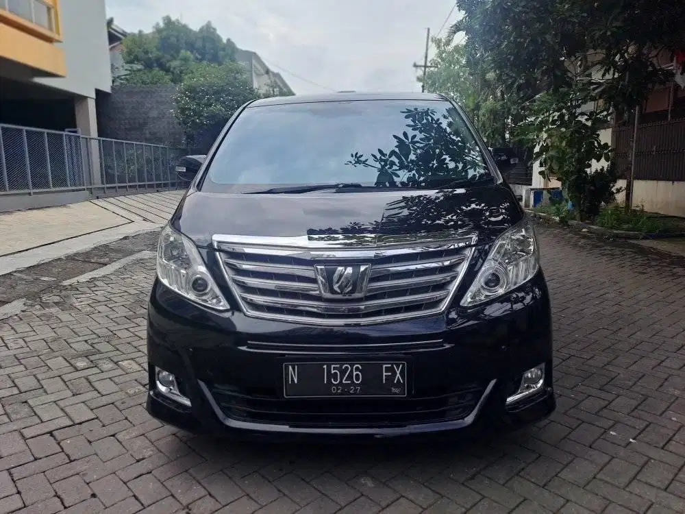 TOYOTA ALPHARD G 2.4 MATIC 2014#PAJAK PANJANG 02.2027#
