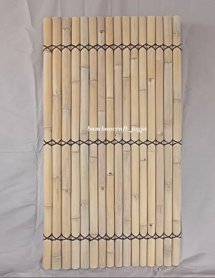 pagar bambu apus belah 100 x180 cm