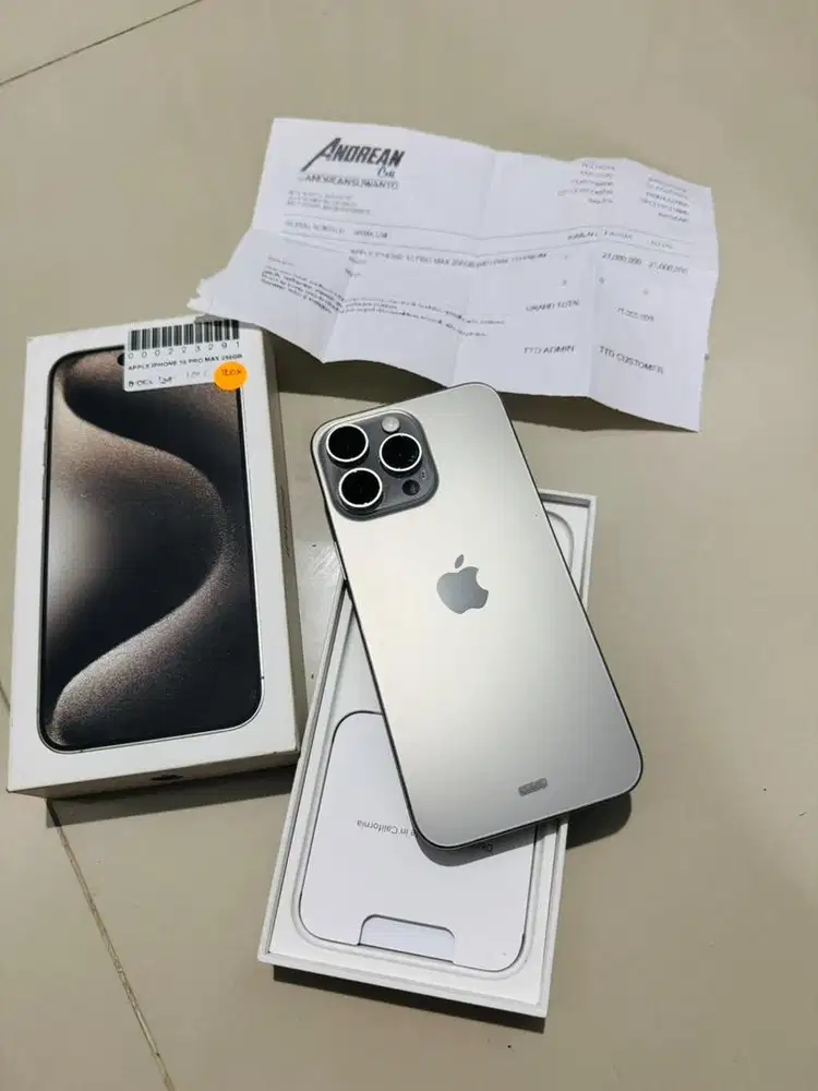 iphone 15 pro max 256 gb natural IBOX