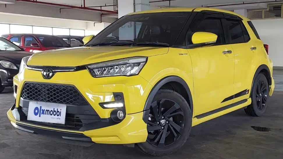 TDP 9,JT Toyota Raize 1.0 G One Tone Bensin-MT Kuning 2021