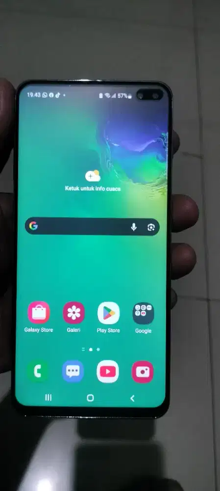 Samsung s10 plus ram 8/128gb