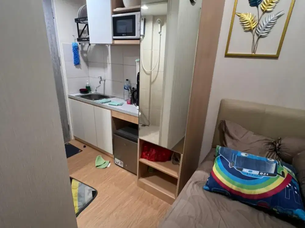 fully furnish apartemen osaka pik2 disewakan termurah type studio