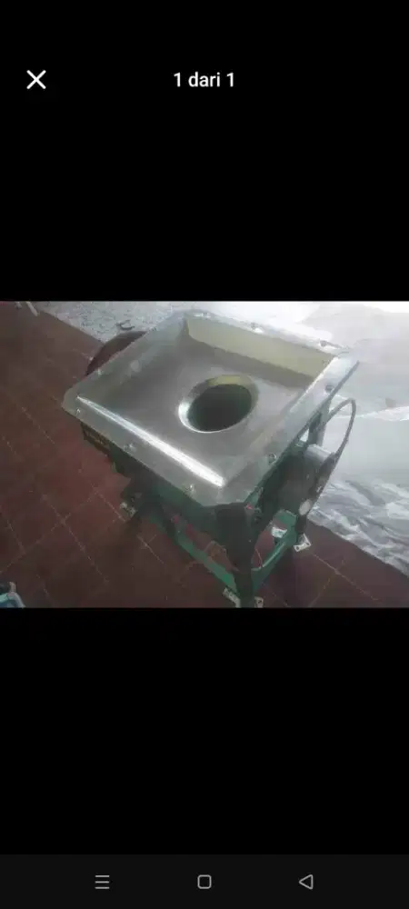 Di jual mesin ikan giling second