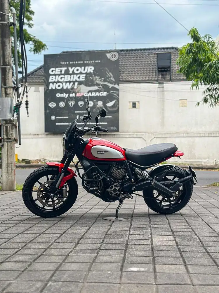 Ducati Scrambler 800 Icon ABS 2016 FP ATPM istimewa mulus acc ++