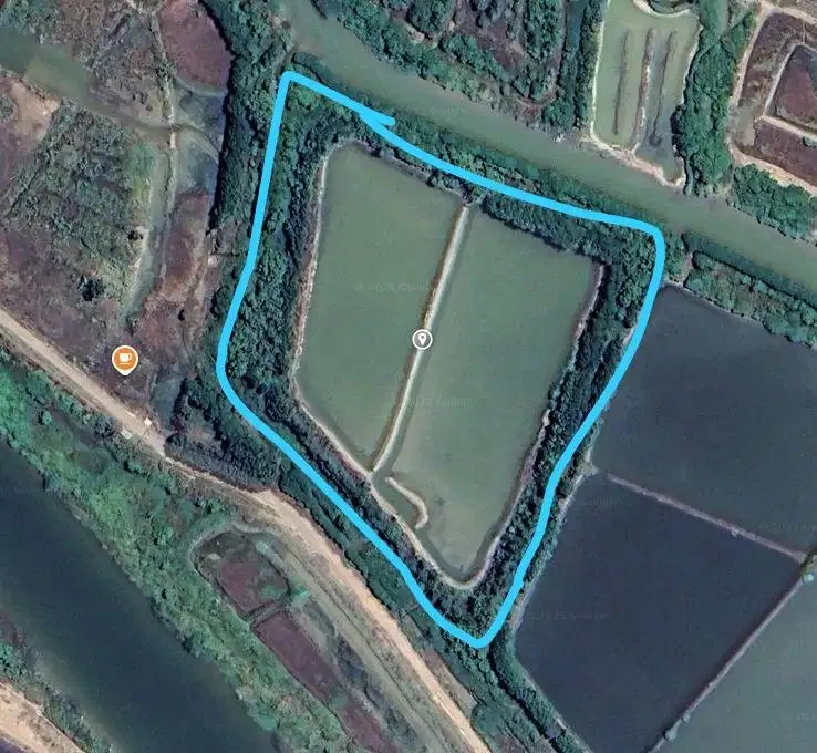 Dijual Tambak dekat tempat wisata