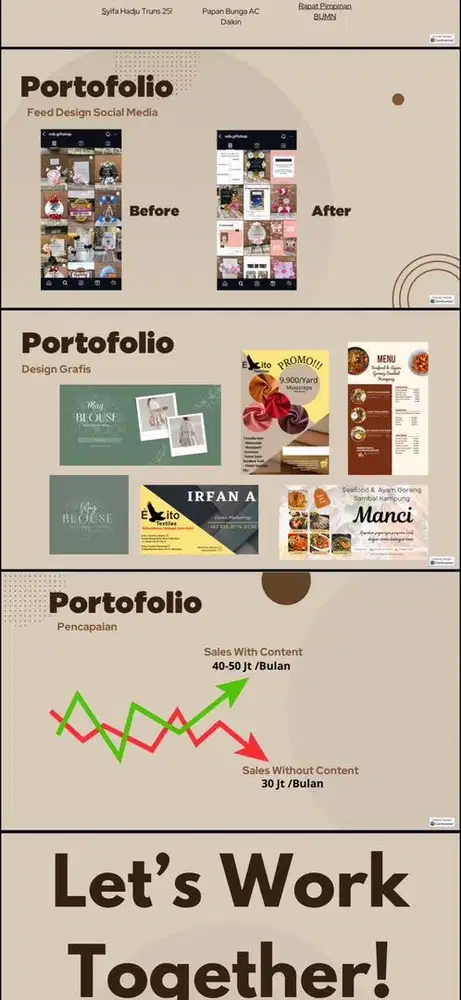 Open Jasa Sosial media (content creator)