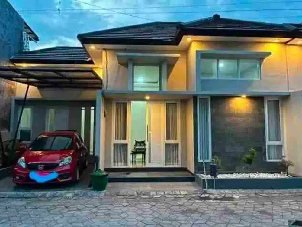 rumah cantik siap huni di tasikmadu 3 menit jalan tol dan dekat arah suhat