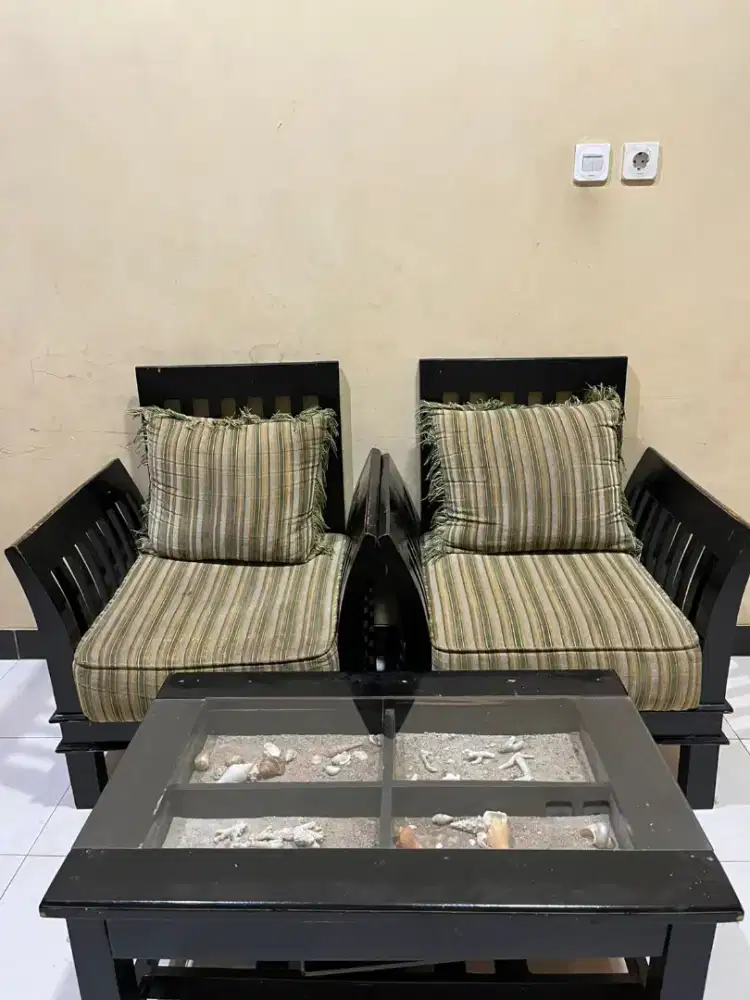 Sofa dan meja second