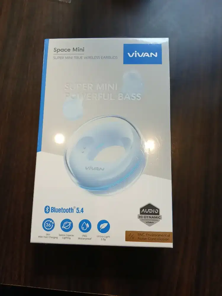 VIVAN Space Mini TWS Bass Up Bluetooth 5.4 Low Latency 38MS