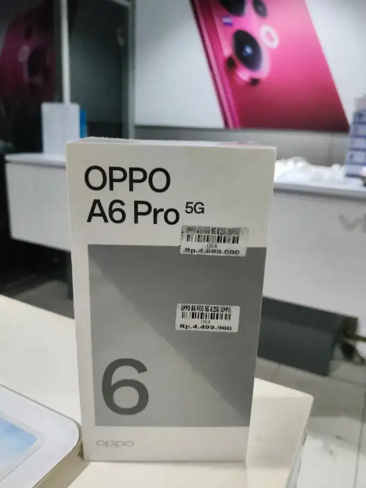 Oppo A6 pro 5g 8/256 garansi resmi 1tahun Atlantis dahsyat