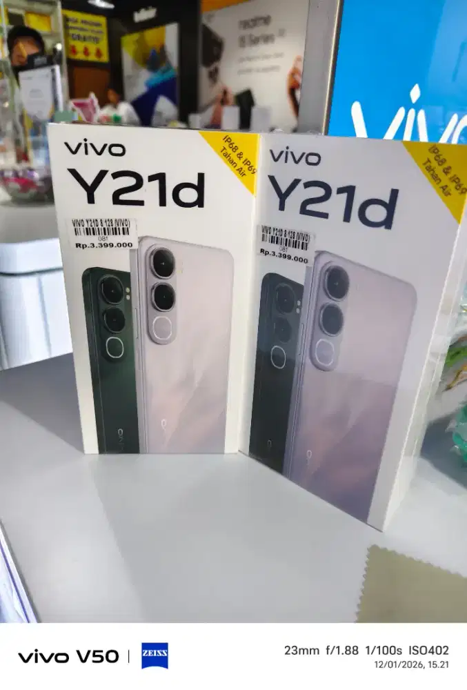 New vivo y21d 8/256GB