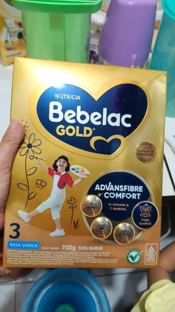 Susu bebelac gold 3 rasa vanila