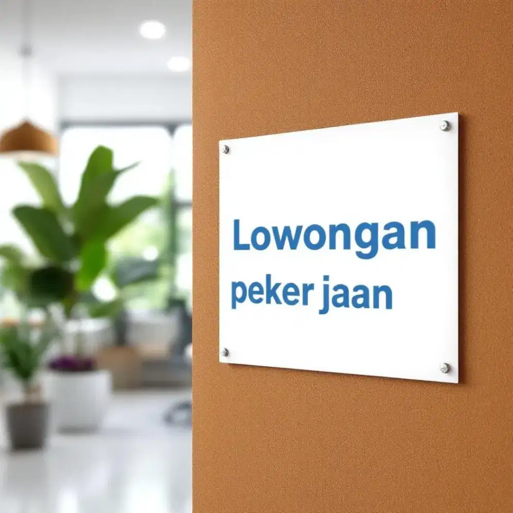 Lowongan Kerja Helper/Serabutan