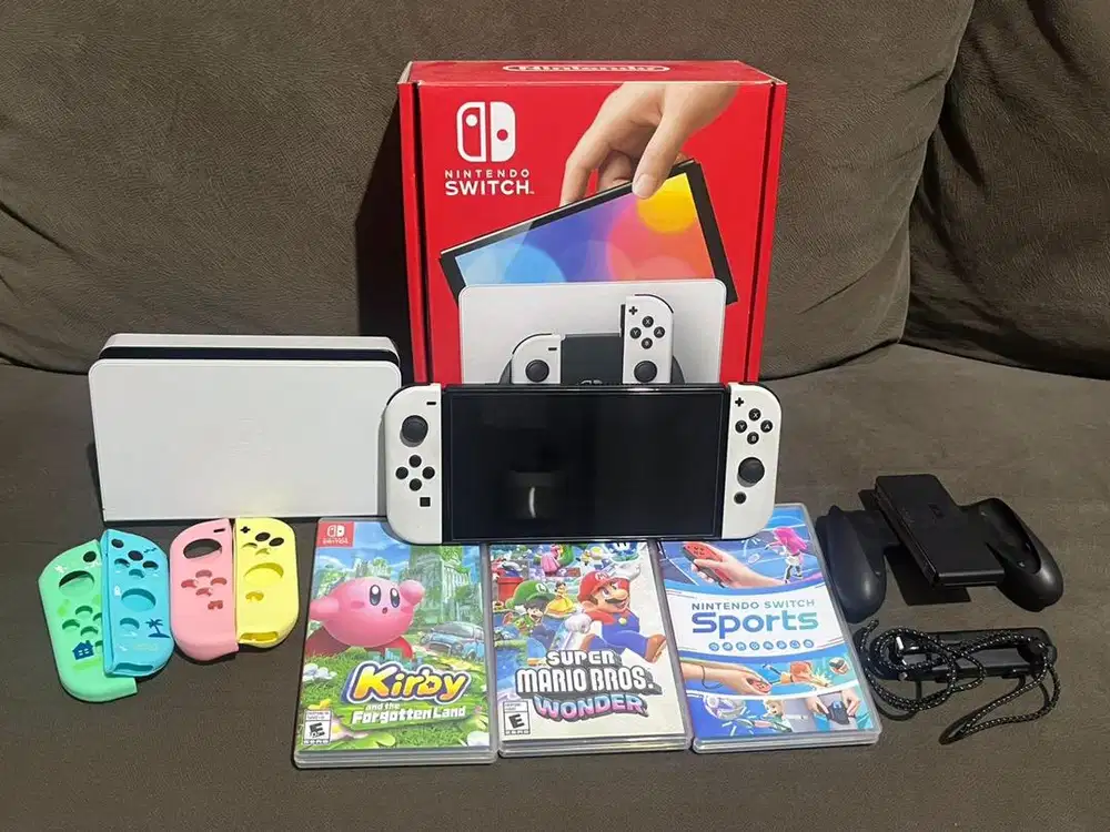 Nitendo Switch Oled white 64GB