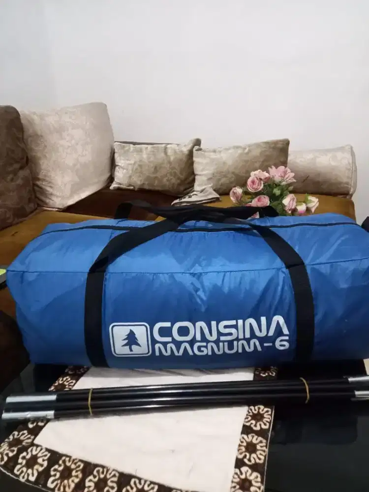 TENDA CAMPING DOME 6 ORANG