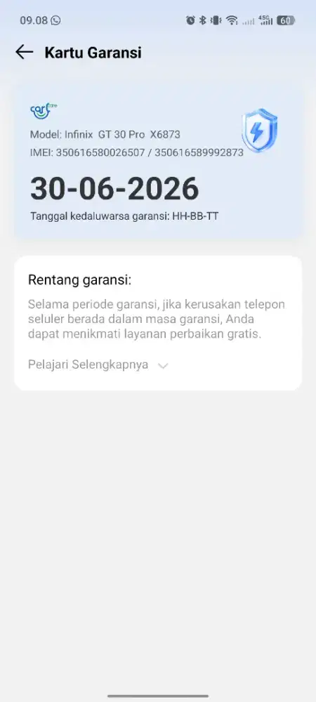 Infinix GT 30 Pro 5G