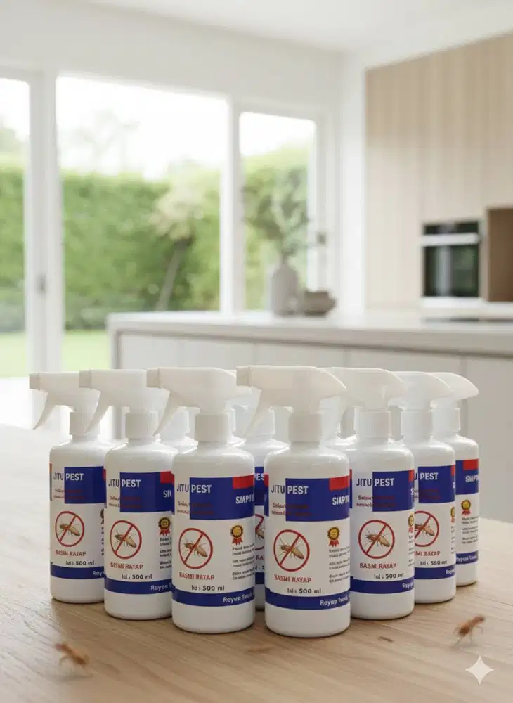5 Botol Obat Rayap Basmi hingga Koloni.