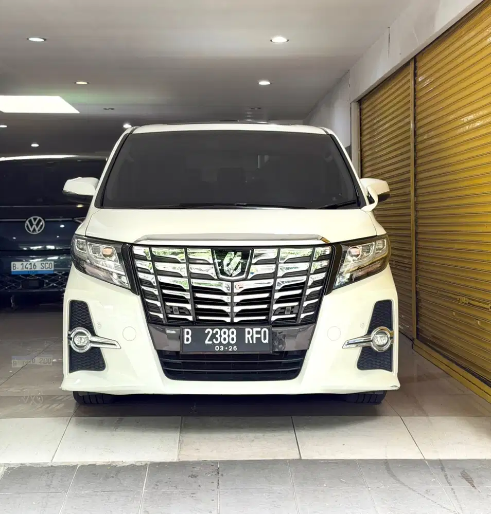 Toyota Alphard SC Audioless 2016 March Putih Vieta Motor