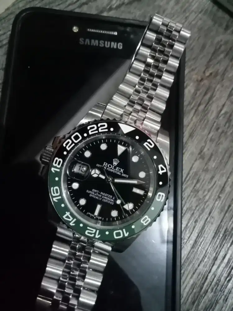 Rolex GMT master sprite swiss bahan stell halusan