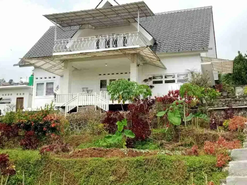 Tanah Kebun dan Villa di Area Wisata Gunung Salak Bogor