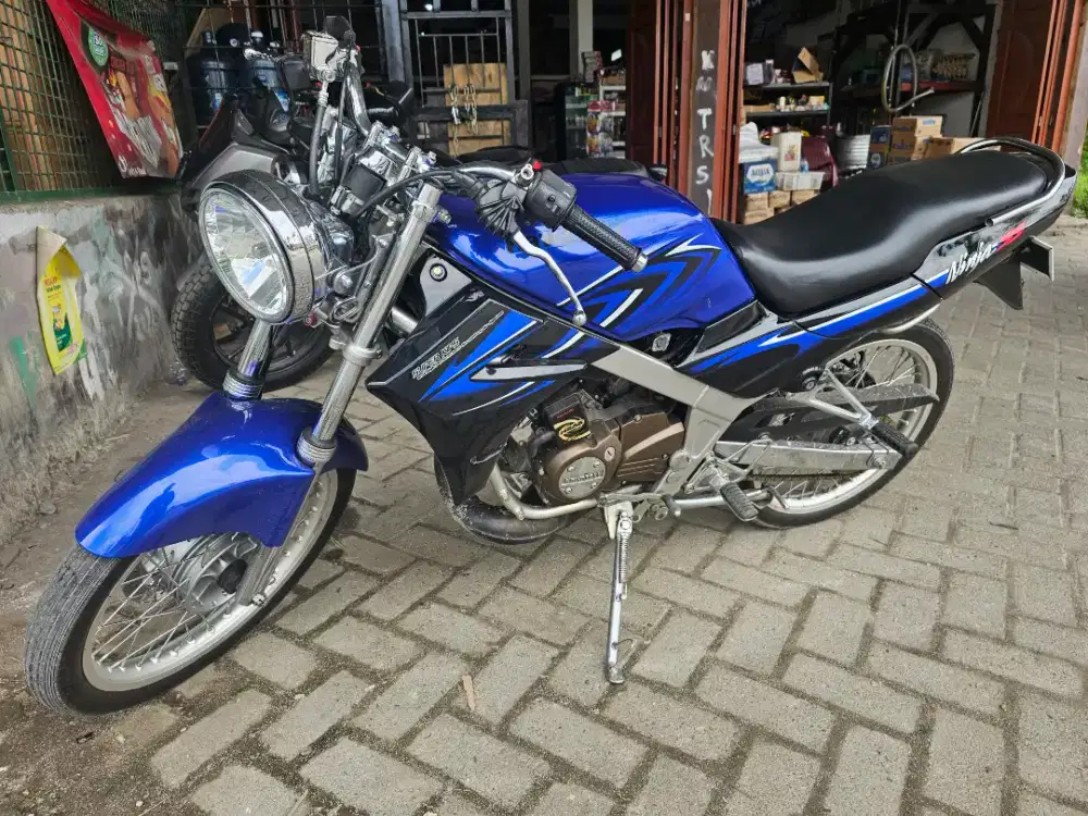 NINJA SS BIRU 2012 SEMI CHROME
