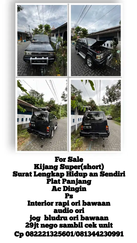 For Sale kijang Super Short