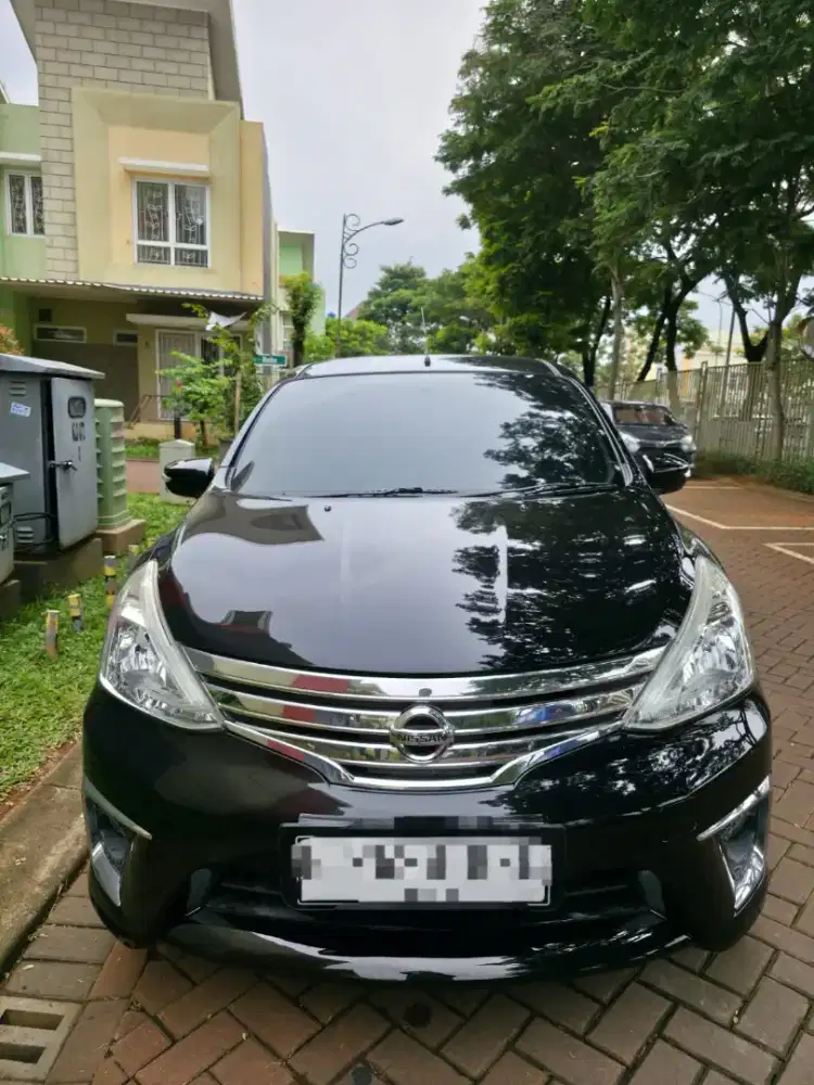 Jual murah grand livina 2017 HWS matic low km