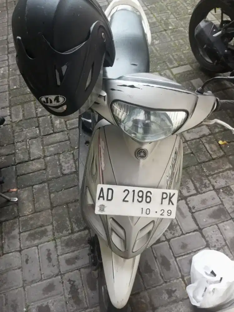 Jual motor Mio putih kuat dan bagus banget