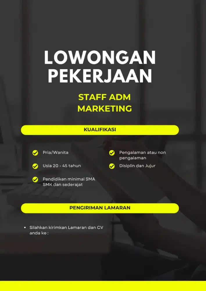 Lowongan pekerjaan
