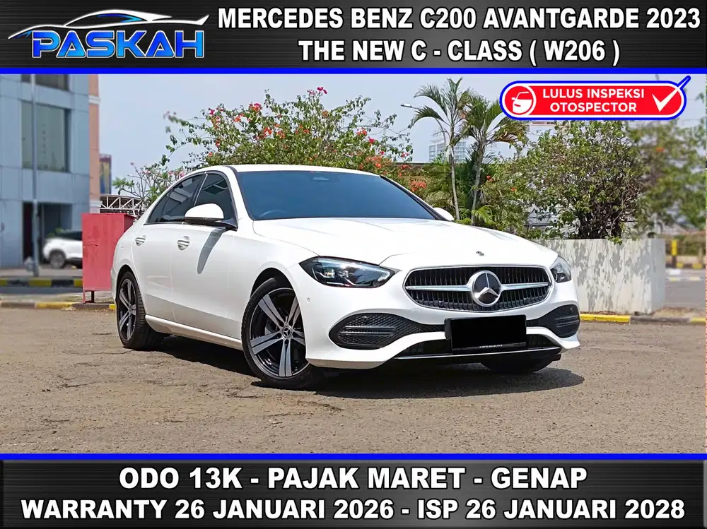 Odo=13k Bunga=4% Genap Mercedes Benz C200 Avantgarde 2023 C 200 2023