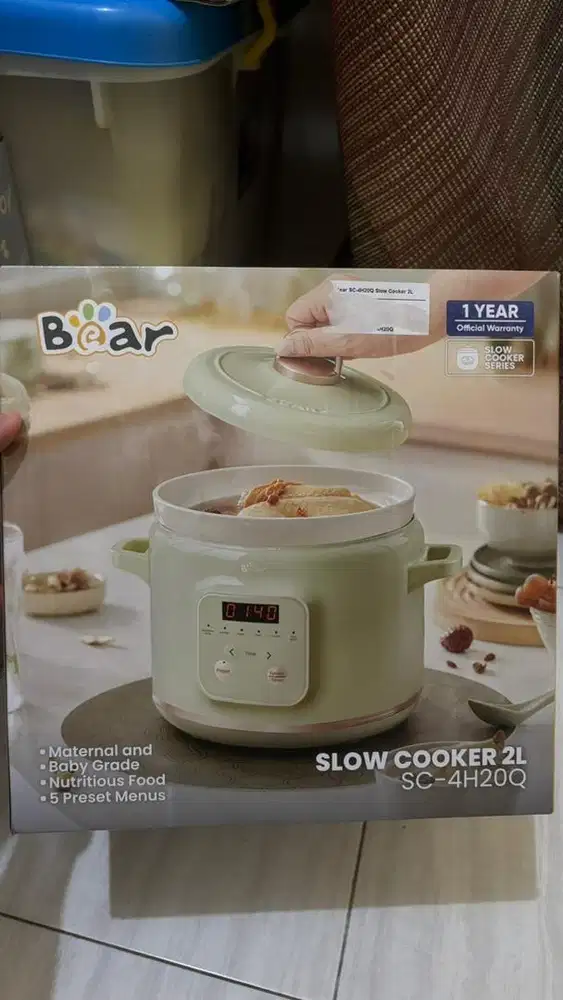 Bear Slow Cooker 2L