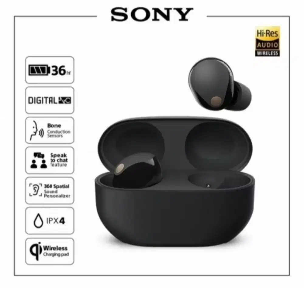 Earphone Sony WF-1000XM5 Black