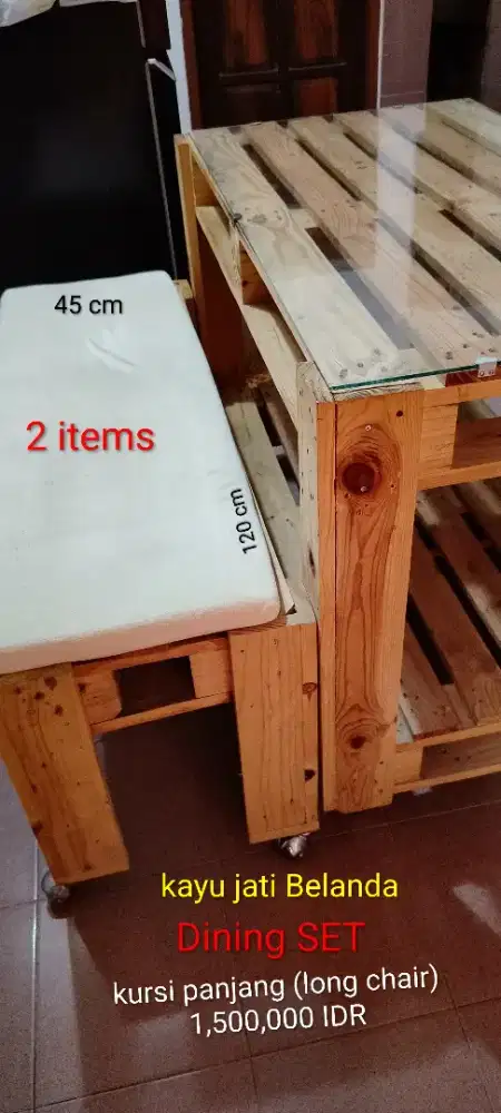 Kursi Ruang Makan (Kayu Jati Belanda)