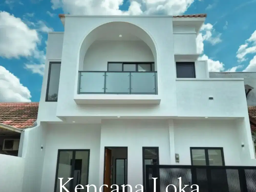 Dijual rumah baru full renovasi,gratis kitchen set, bisa KPR, lokasi Strategis cuma 5 menit ke tol BSS & St.Rawa Buntu