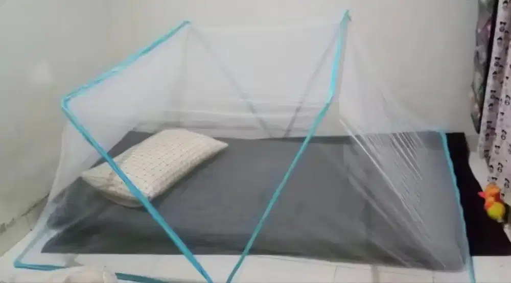 Kelambu lipat anti nyamuk portable ukuran kasur 100