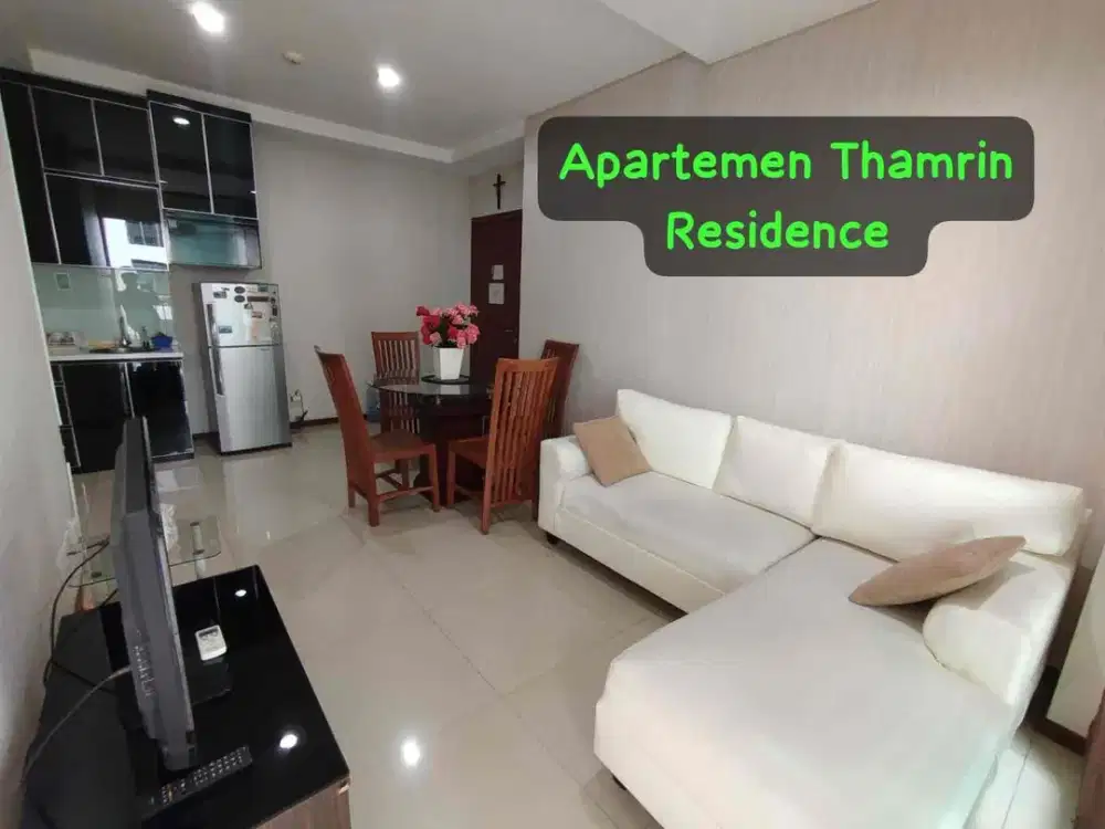 Disewakan Apartemen Full Furnish Siap Huni Lantai Rendah Thamrin City Jakarta Pusat