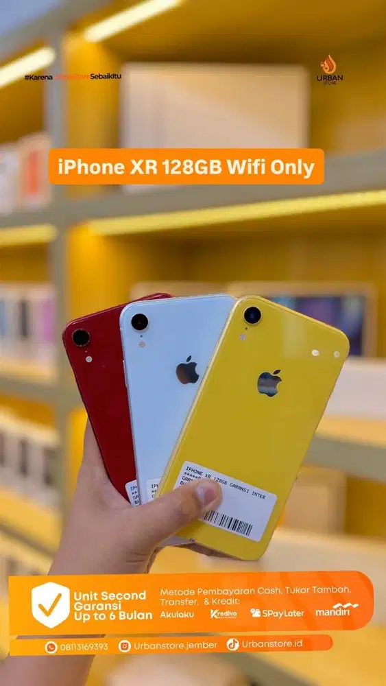 iPhone XR 128GB WIFI ONLY